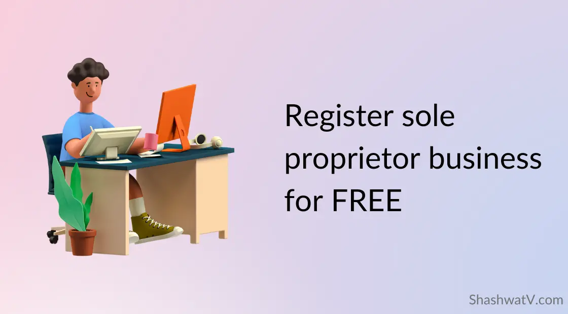 Sole proprietorship business registration